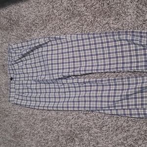 Pladd bootcut trousers